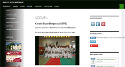 Desktop Screenshot of karate-budo-bergerac.fr